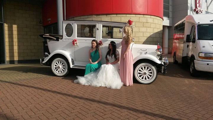 vintage wedding car hire Middlesbrough and Cleveland.