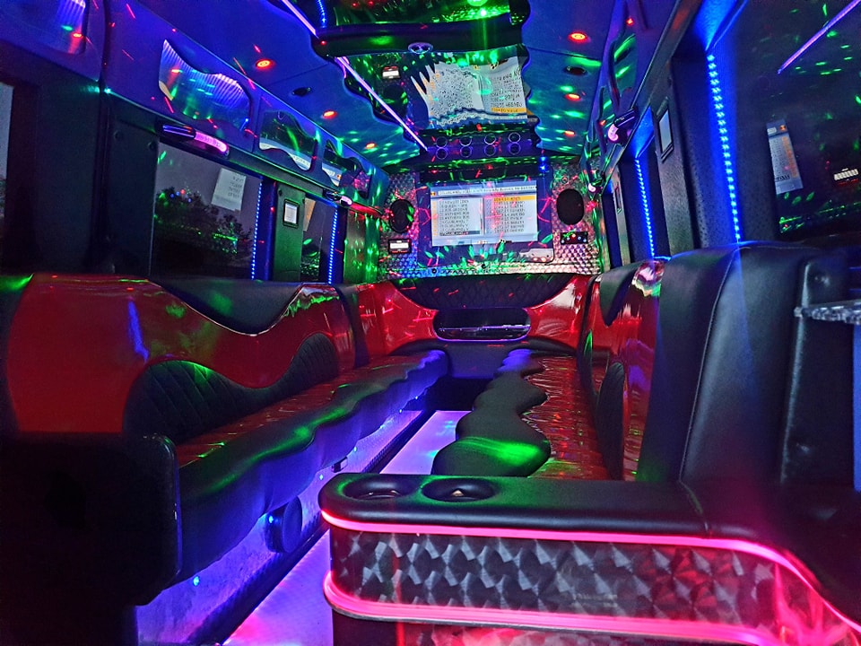 party bus hire for Middlesbrough, Newcastle, Sunderland, Durham, Gateshead