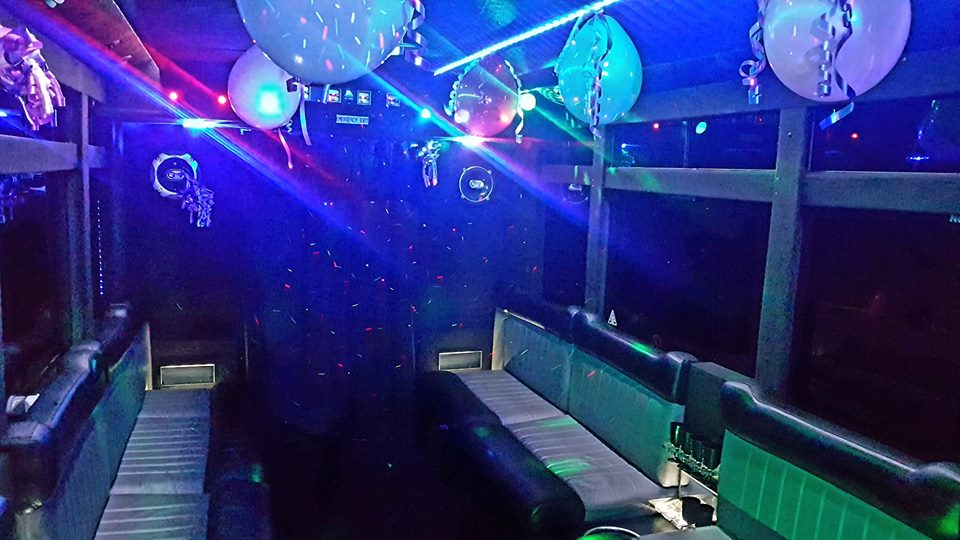 party bus hire for Middlesbrough, Newcastle, Sunderland, Durham, Gateshead